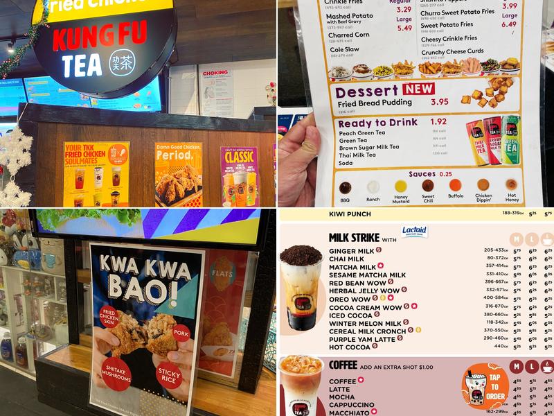 T.K.K. Fried Chicken Menu