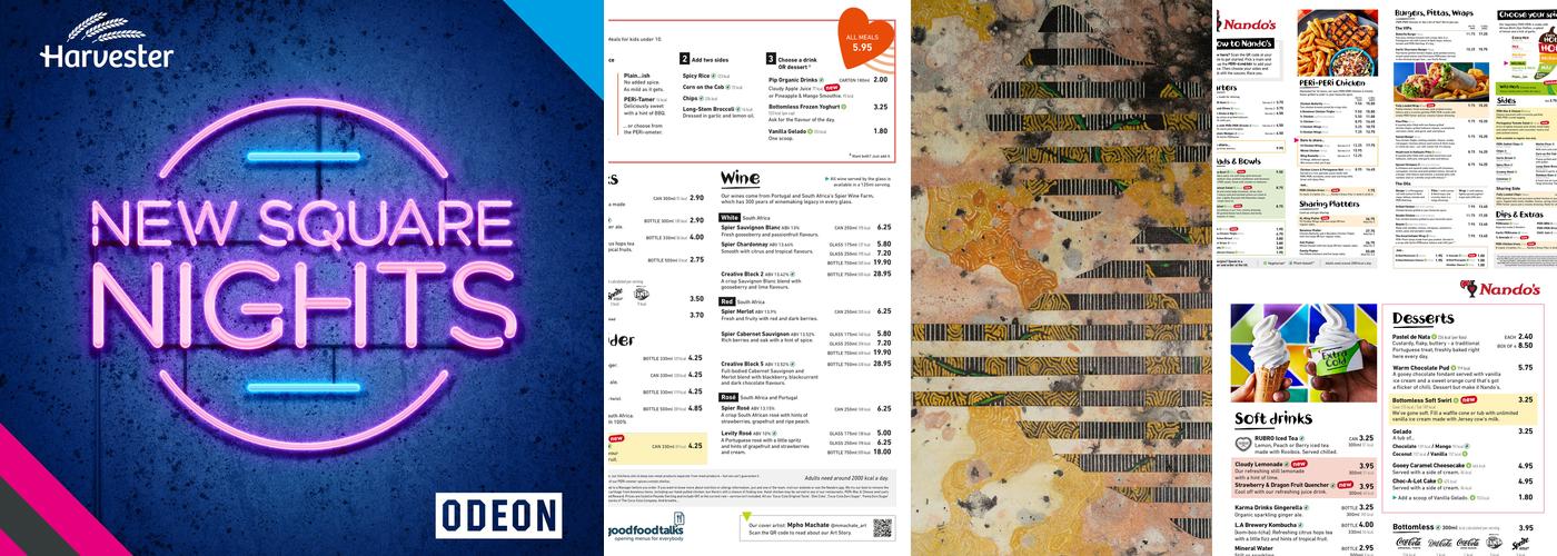 Nando's West Bromwich Menu