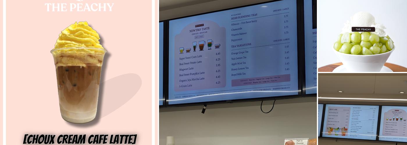 The Peachy Menu