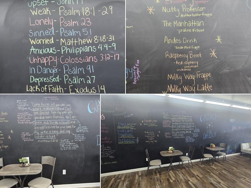 Grind Daily Coffee Shop Menu