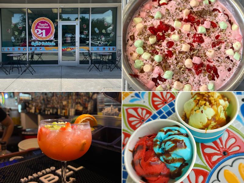 Tequila Veintiuno Café and Paleteria Ice Cream