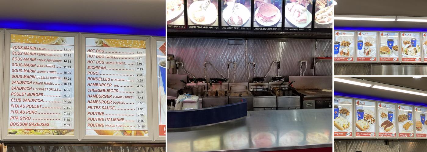 Pataterie La Belle Province Menu