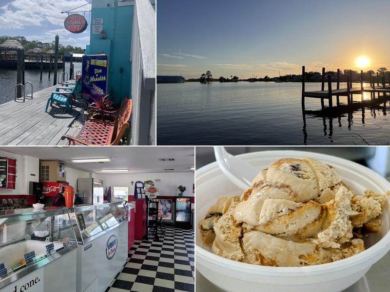 Dockside Ice Cream Shoppe 300 NW SE US Hwy 19, Crystal River