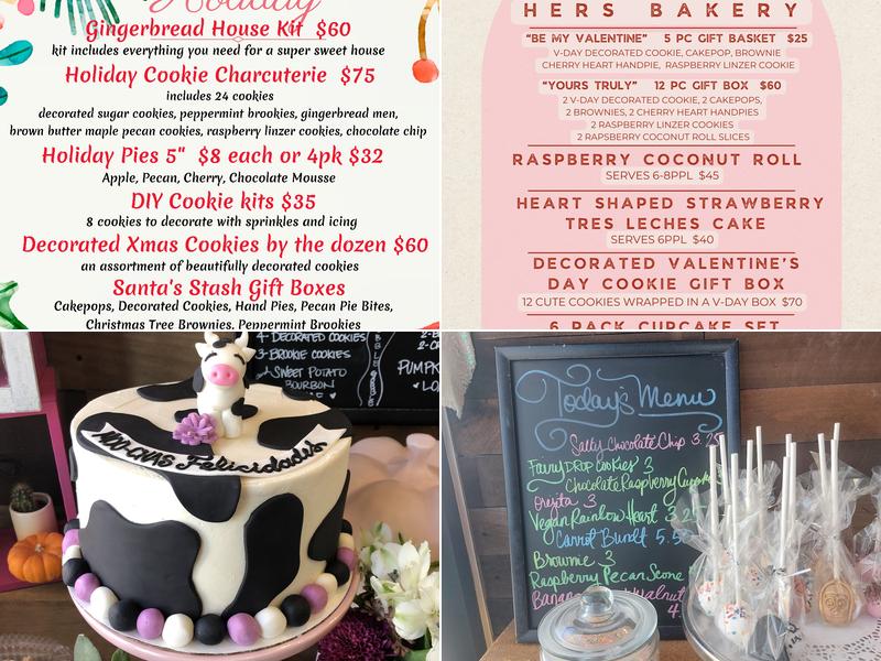 Hers Bakery Menu