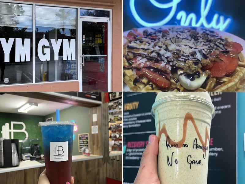 Dumbbell Fitness | Dumbbell Bar Nutrition -Fuctional Fitness, Smoothie Bar and Healthy Spot