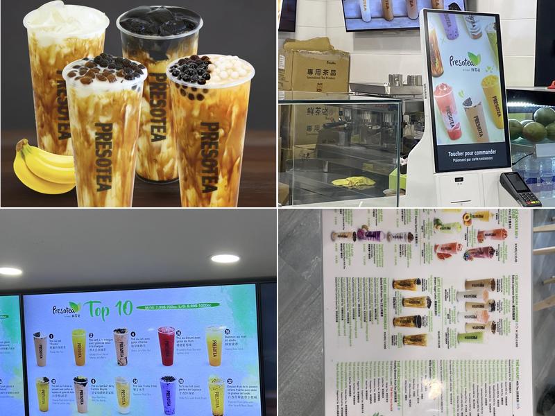 Presotea Jean Talon Menu