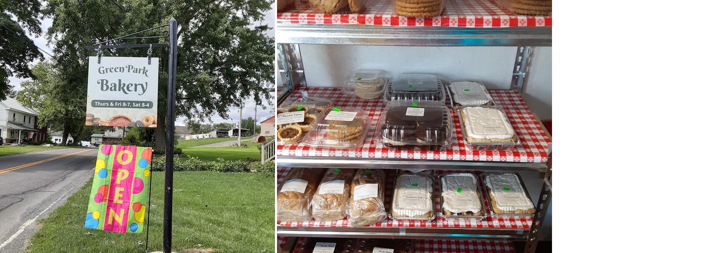 Greenpark Bakery Menu