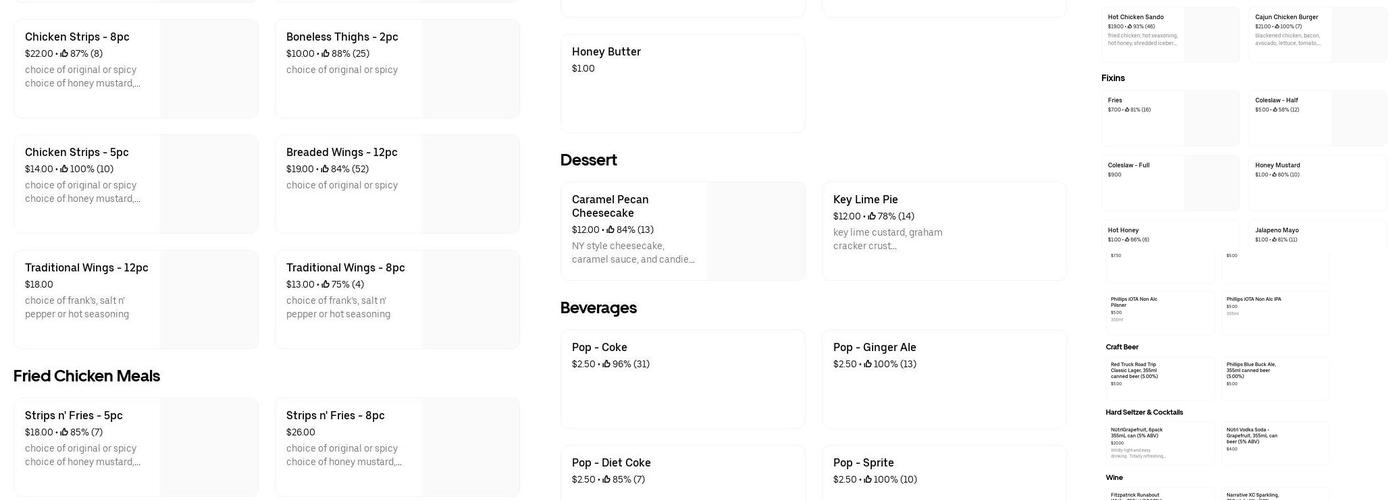 Fixins Mac n' Chicken | South Surrey Menu