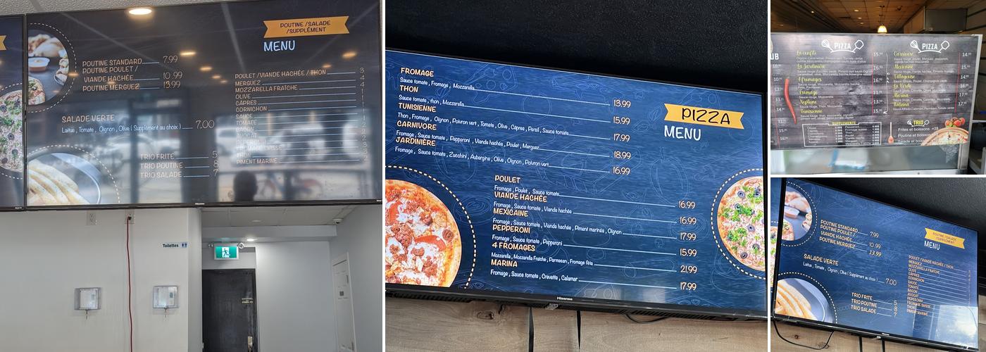 LA BAGUETTE FARCIE Menu