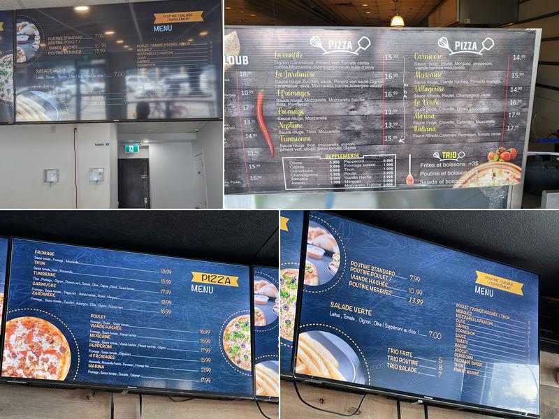 LA BAGUETTE FARCIE Menu