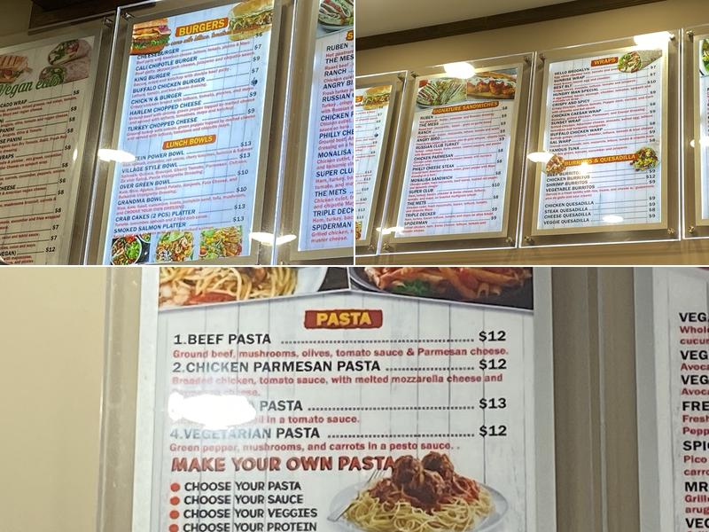Apple Eats Menu