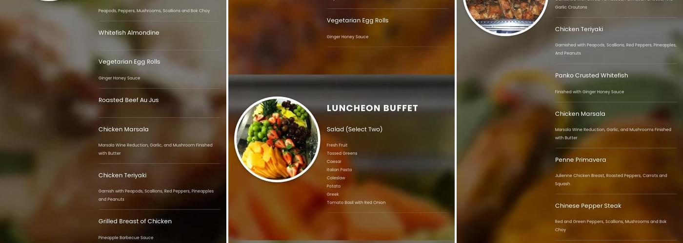 Touch of Class Catering Menu