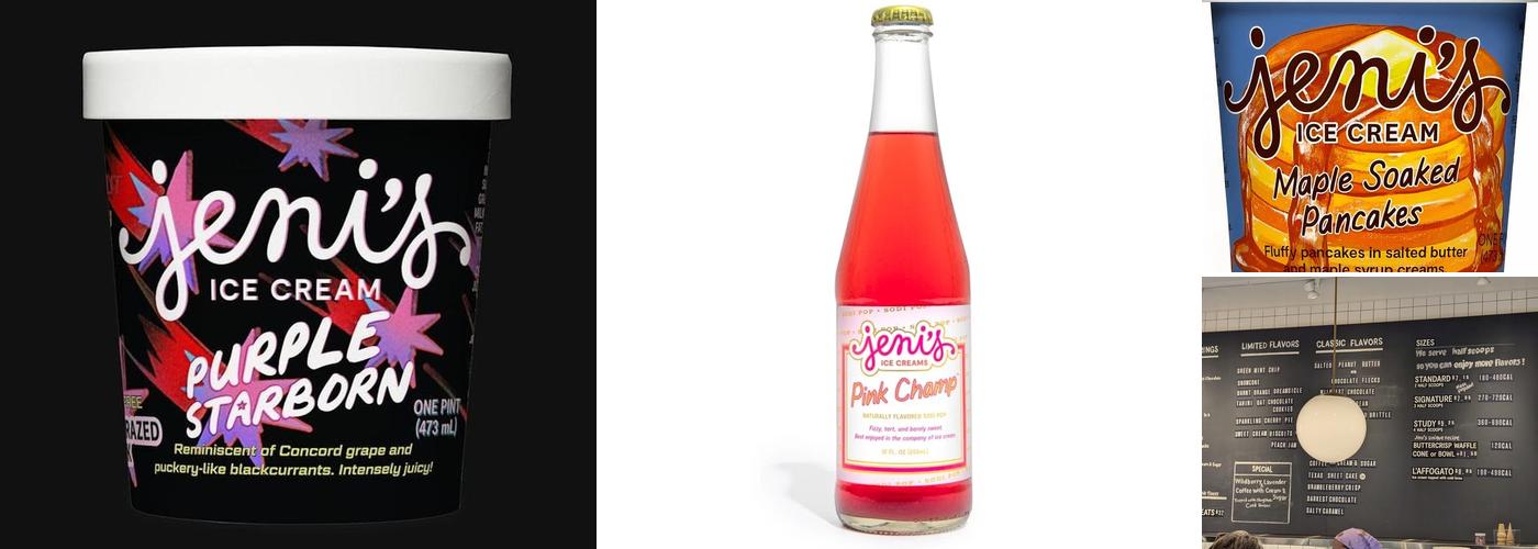 Jeni's Splendid Ice Creams Menu