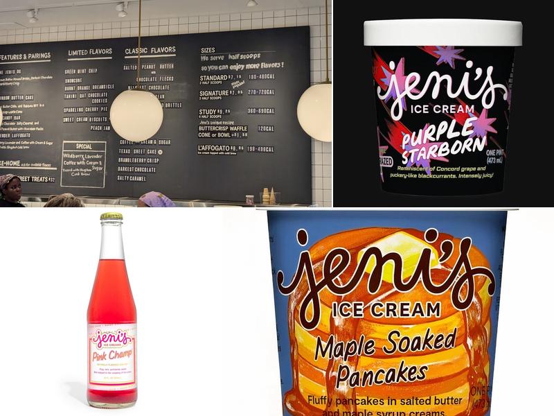 Jeni's Splendid Ice Creams Menu