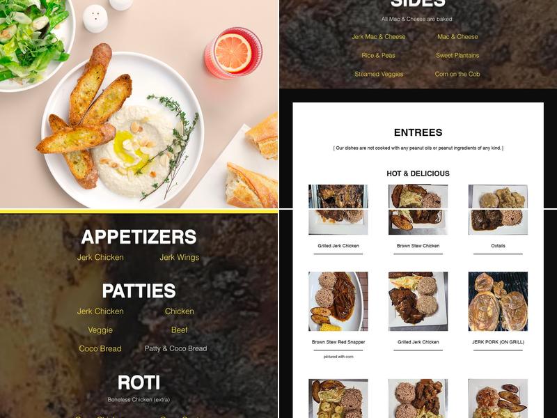 Kingston 30 Menu