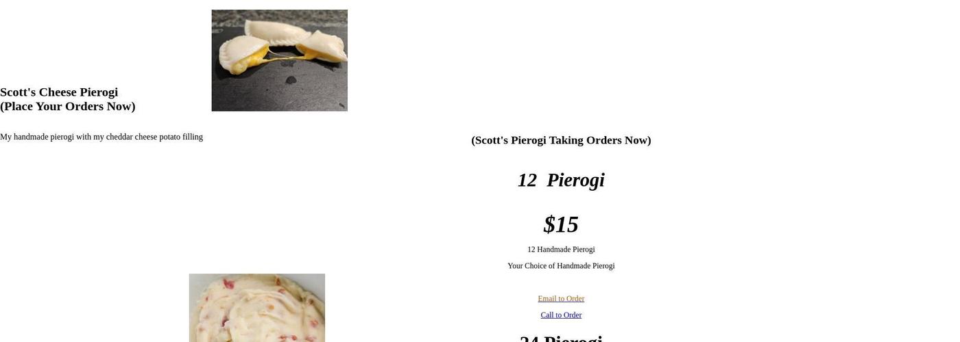 Scott's Classic Kitchen Menu