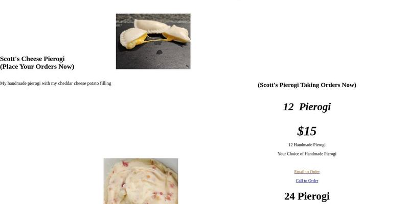 Scott's Classic Kitchen Menu