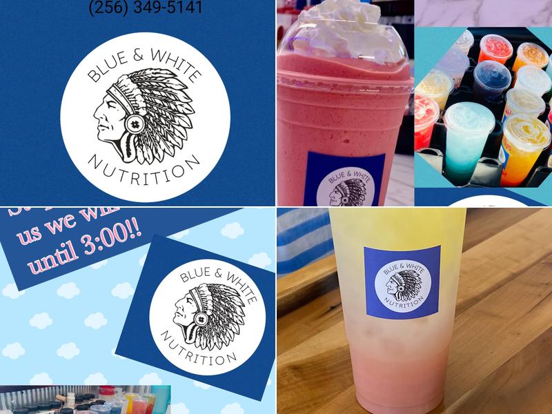 Blue and White Nutrition