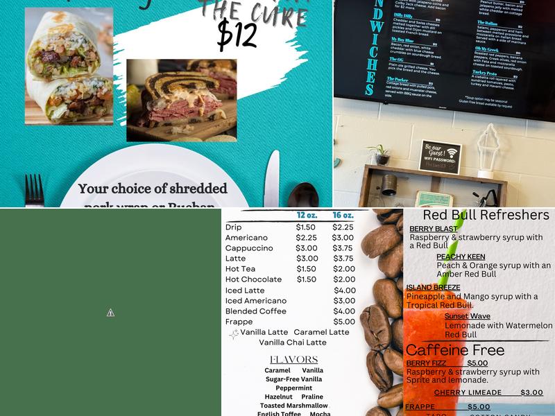 The Cure Menu