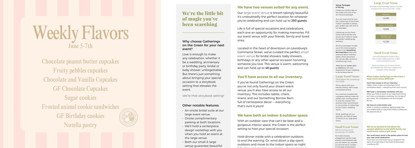 Flour Bakery Ohio Menu