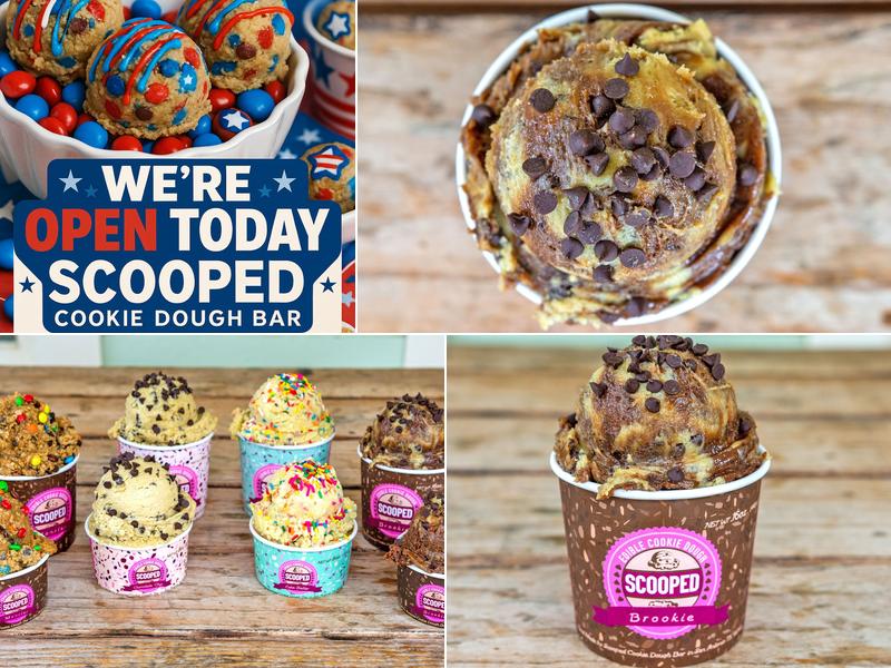 Scooped Cookie Dough Bar