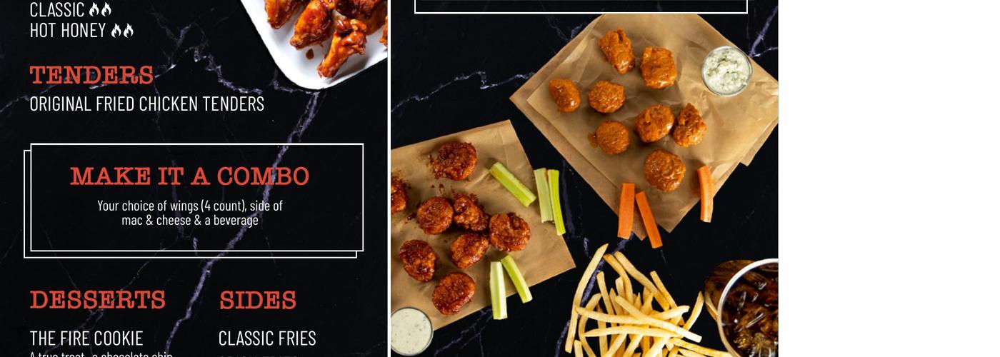 Firebelly Wings Menu