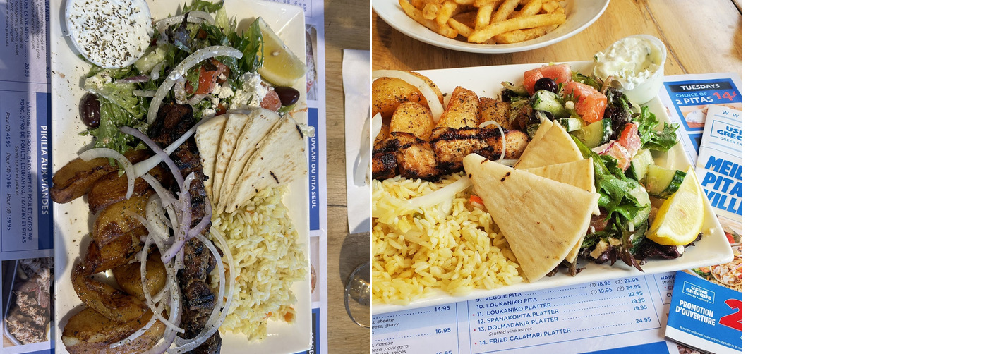 Usine Grecque Souvlaki Vaudreuil Menu