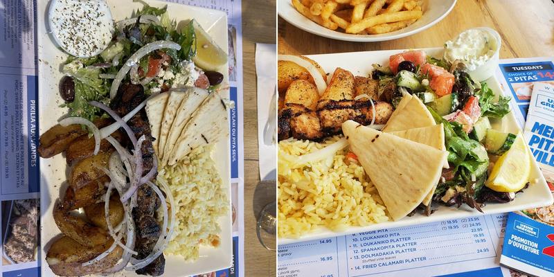 Usine Grecque Souvlaki Vaudreuil Menu