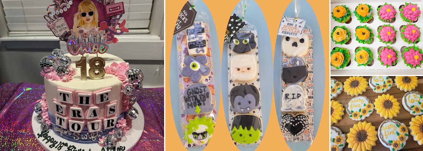 Chervon Cakes and Cookies