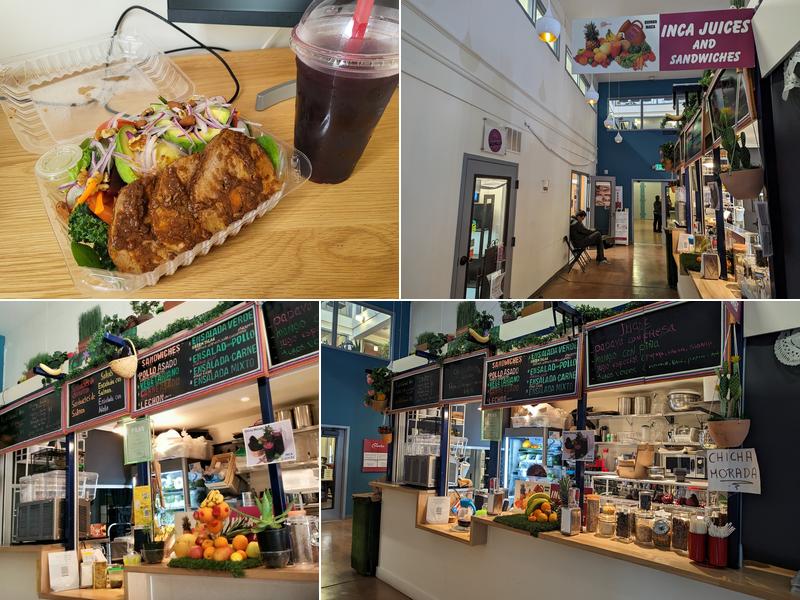 Inca Juices and Sandwiches