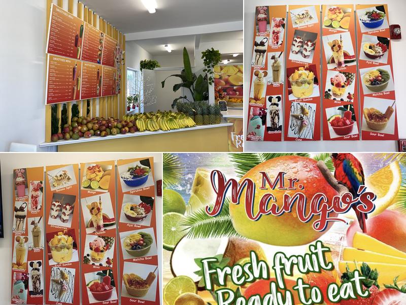 Mr. Mango's Menu