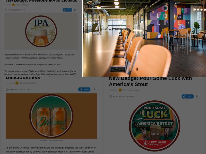 Long Live Roxbury Menu