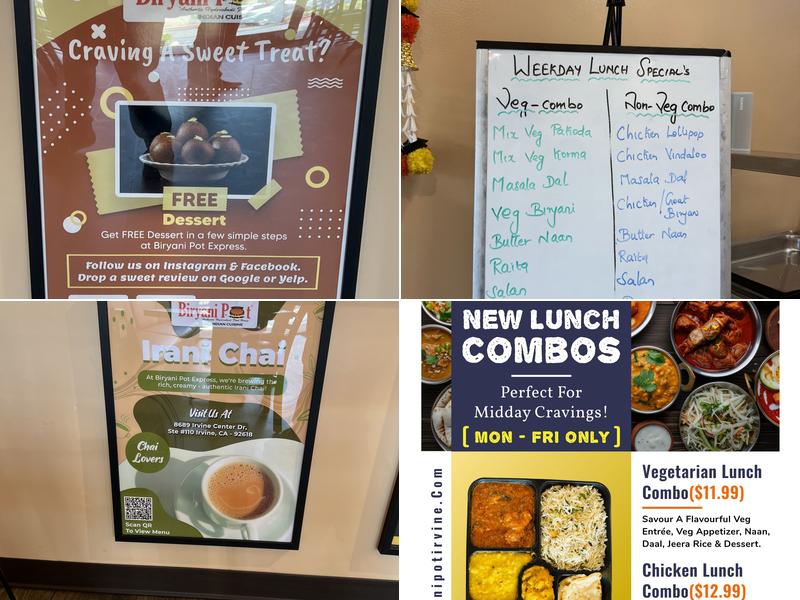 Biryani Pot Express Menu