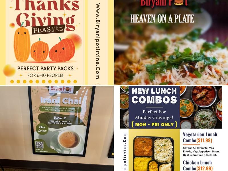 Biryani Pot Express Menu