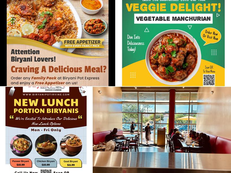 Biryani Pot Express 8689 Irvine Center Dr suite 110, Irvine
