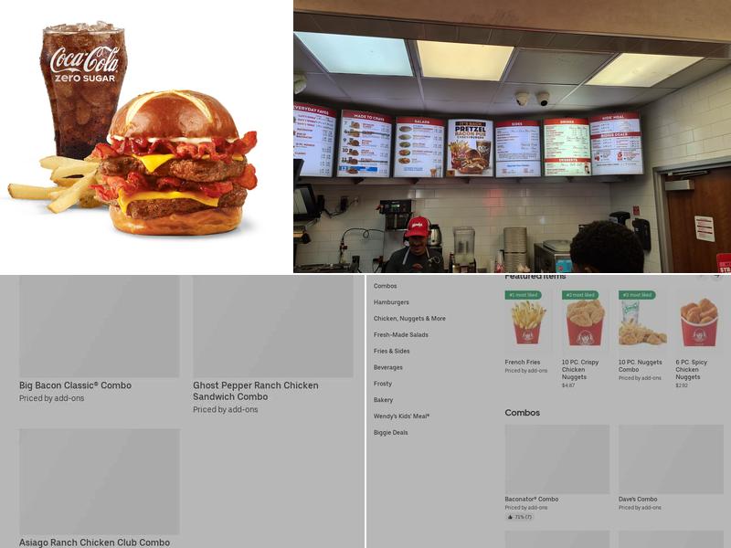 Wendy's Menu