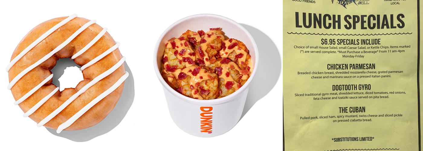 Dunkin' Menu