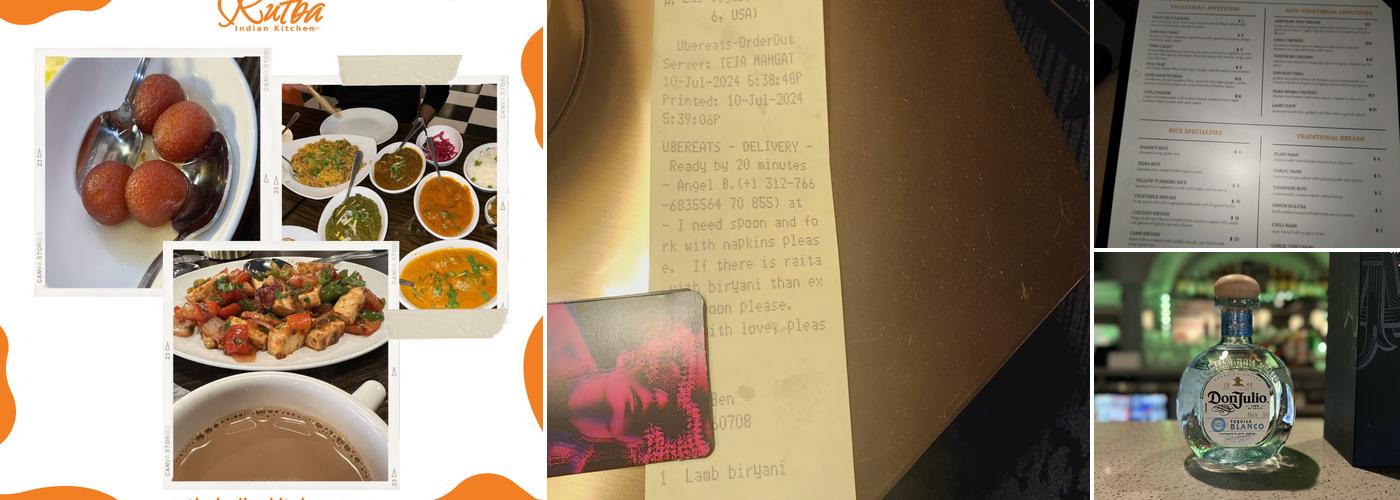 Rutba Indian Kitchen Menu