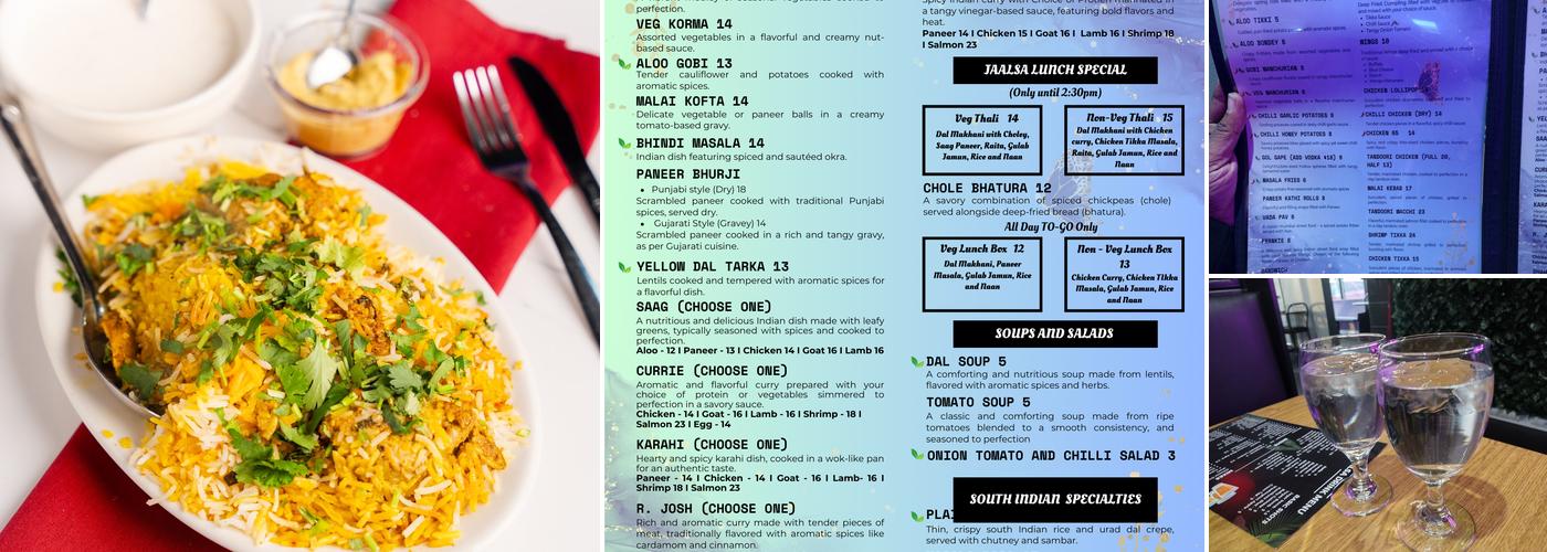 Jaalsa Menu