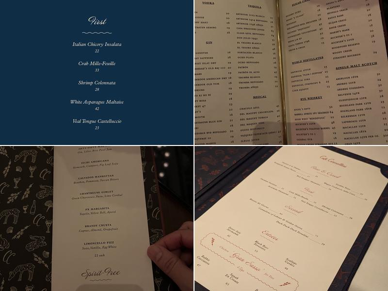 Café Carmellini Menu