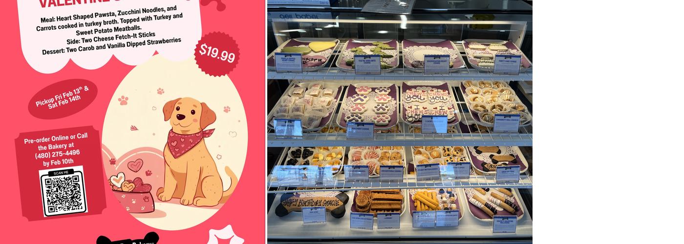 Three Dog Bakery Menu