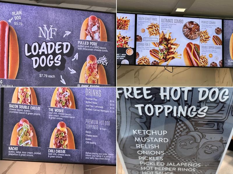 New York Fries Menlo Park Menu