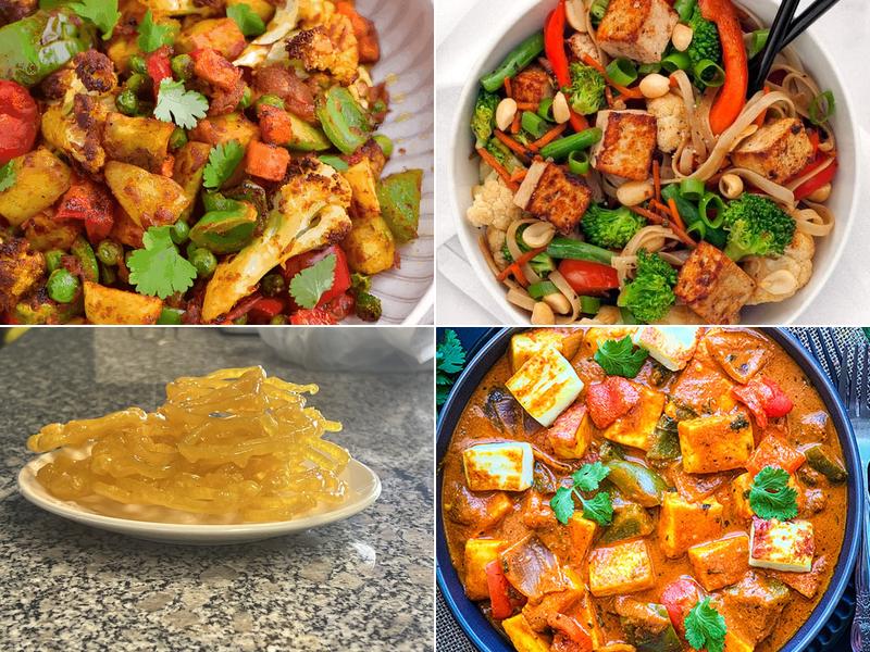 Indian village vegetarian kitchen