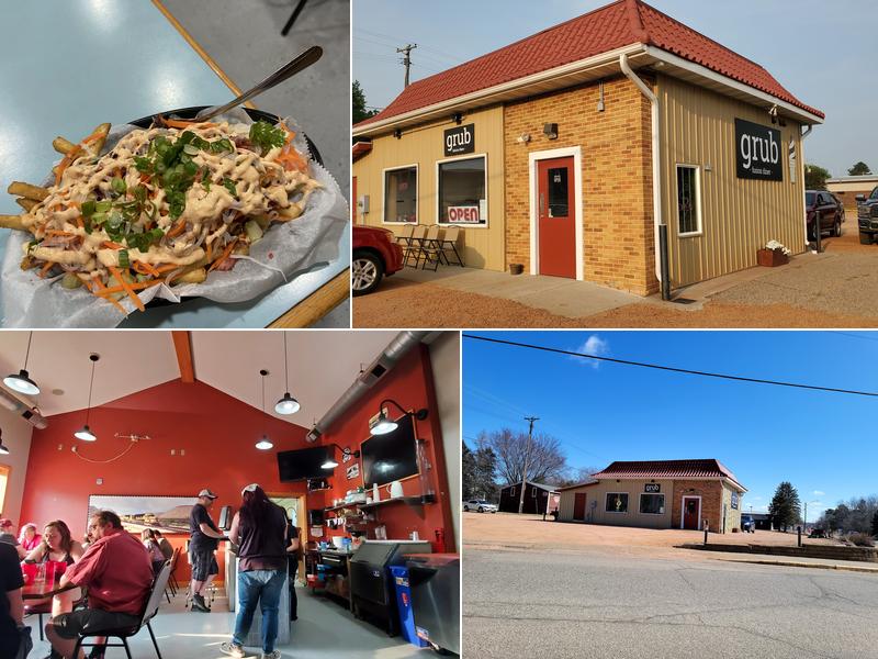 grub fusion diner 100 E Menomonie St, Elk Mound