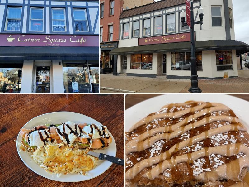 Corner Square Cafe 117 E Van Buren St, Woodstock