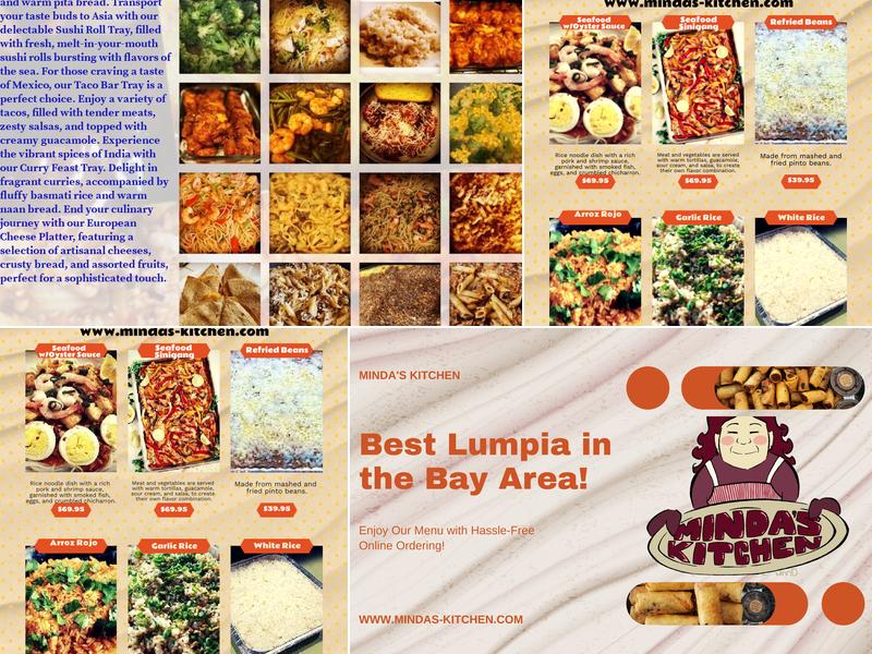 Minda's Kitchen Menu