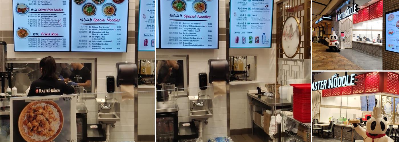 Master Noodle Menu