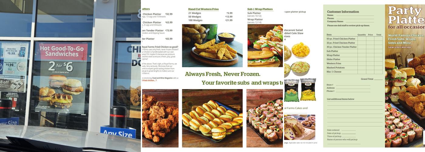 Royal Farms Menu