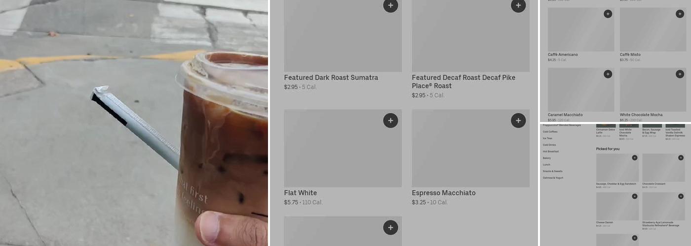 Starbucks Menu