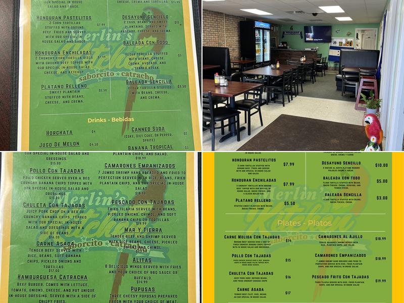 Merlin’s kitchen Menu